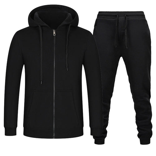 Herren nan zweites Komfort-Trainingsset mit robustem Frontreißverschluss, verstärkten Nähten und Jogginghose mit verdeckten Reißverschlusstaschen Shop Nory