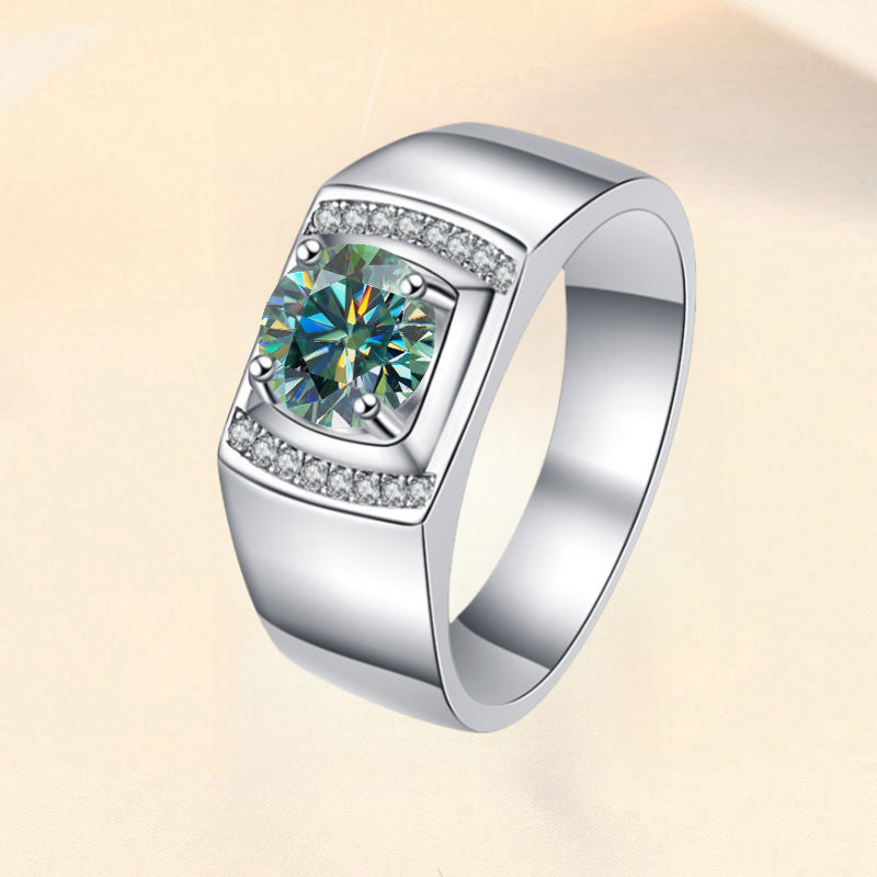 Damenring mit zartem, runden Pink-Zirkonia und funkelndem Design Shop Nory