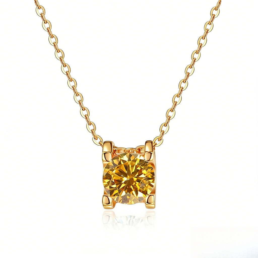 Damen elegante Halskette mit funkelndem Kristall Shop Nory