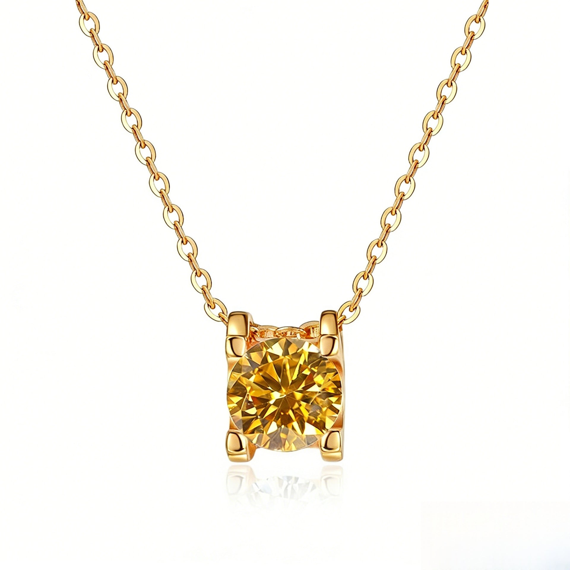 Damen elegante Halskette mit funkelndem Kristall Shop Nory