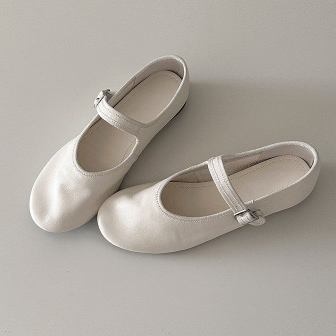 Damen Ballerinas mit verstellbarem Riemchen