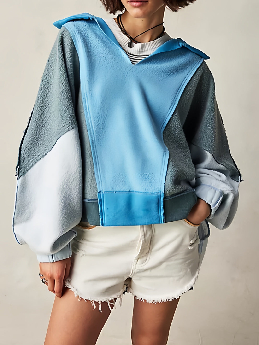 Damen Modischer Oversized Hoodie