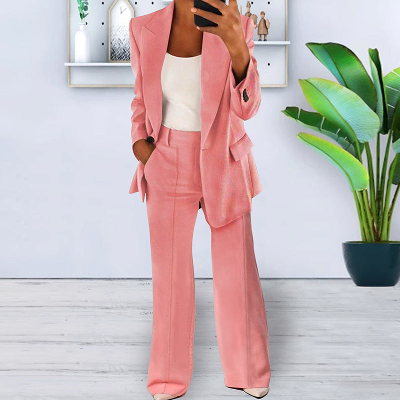 Damen Eleganter Anzug mit Bequemem Stoff für Jeden Anlass | ShopNory