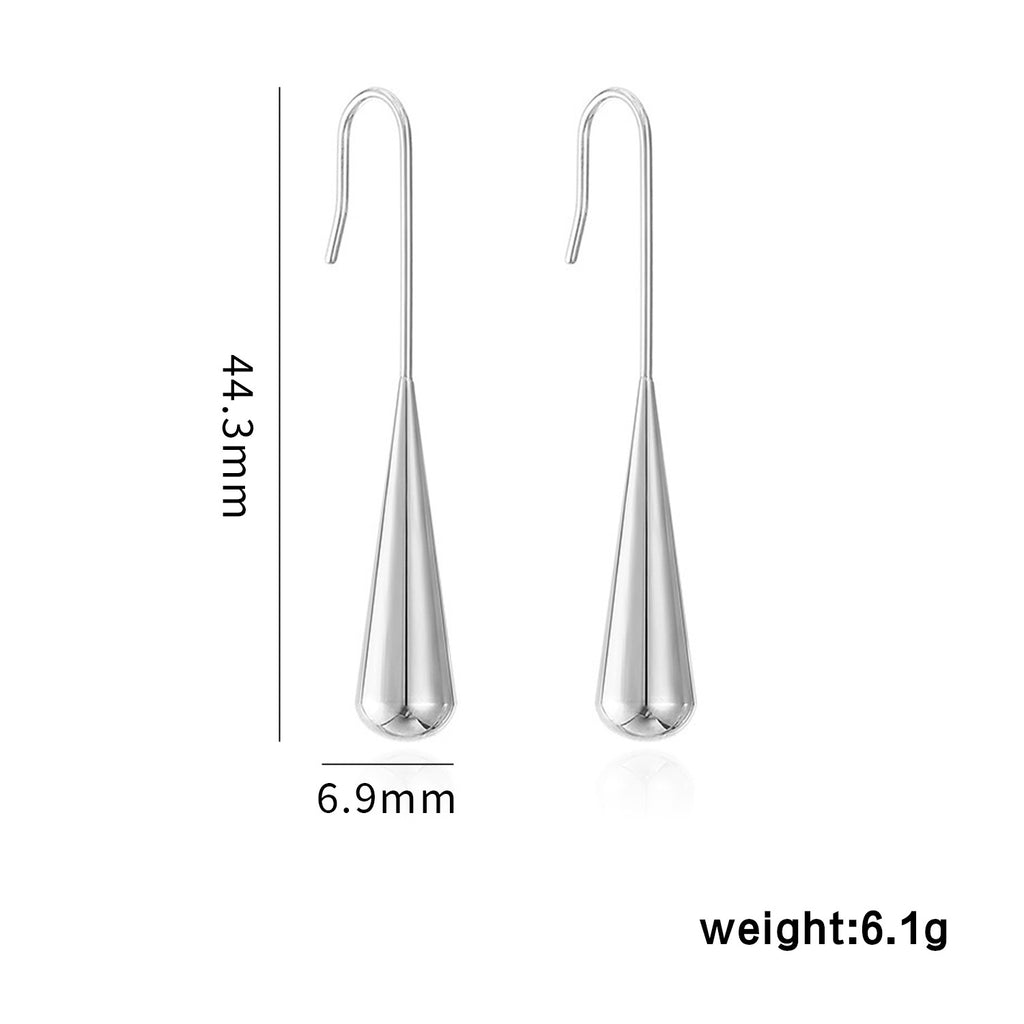 Damen creolenförmige Ohrstecker mit elegantem Perlendesign Shop Nory