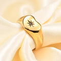 Damen Ring mit kunstvollem Sternmotiv und hochwertiger Oberfläche Shop Nory