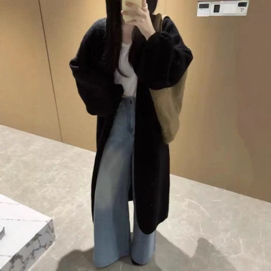 Damen Oversized Cardigan mit weichem Material Shop Nory
