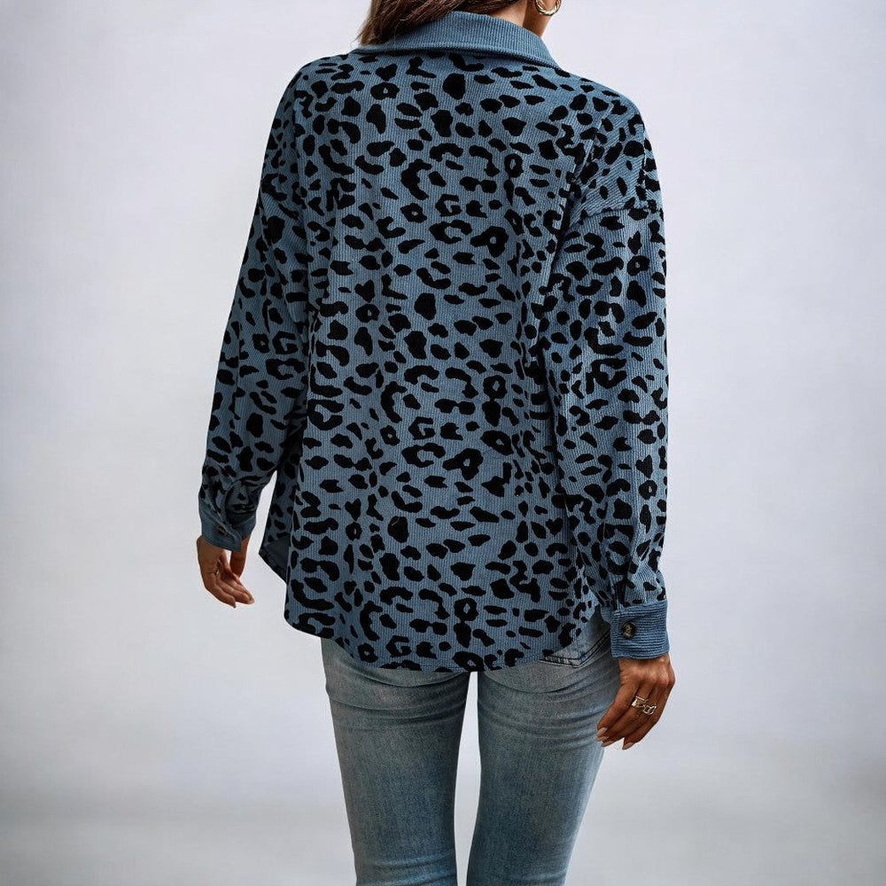 Stilvolle Leopardenjacke