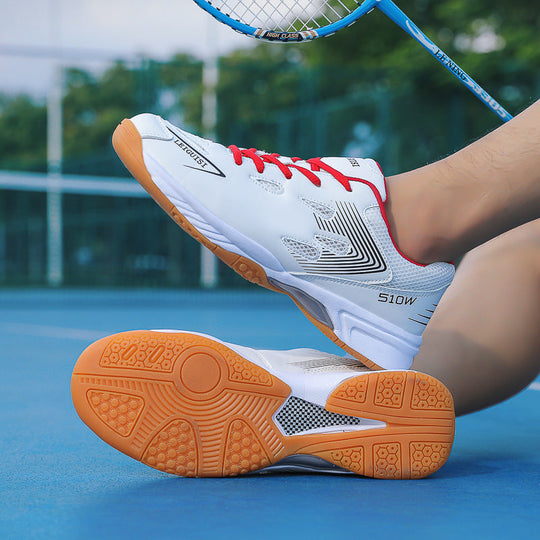 Damen Badmintonschuhe mit rutschfester Sohle und stoßdämpfender Dämpfung