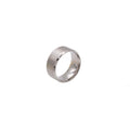Herren Moderner, mattierter Edelstahlring Shop Nory