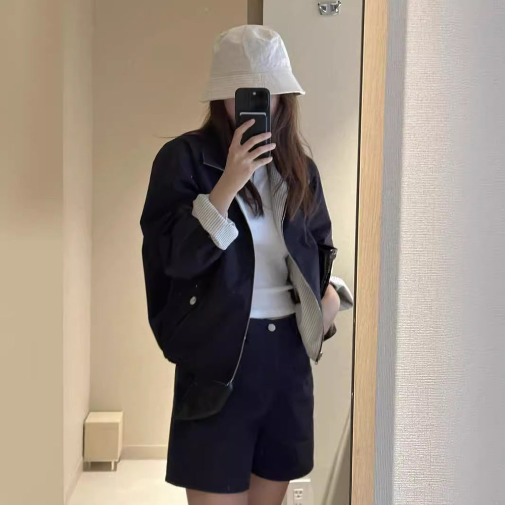 Damen Modische und lässige Jacke Shop Nory
