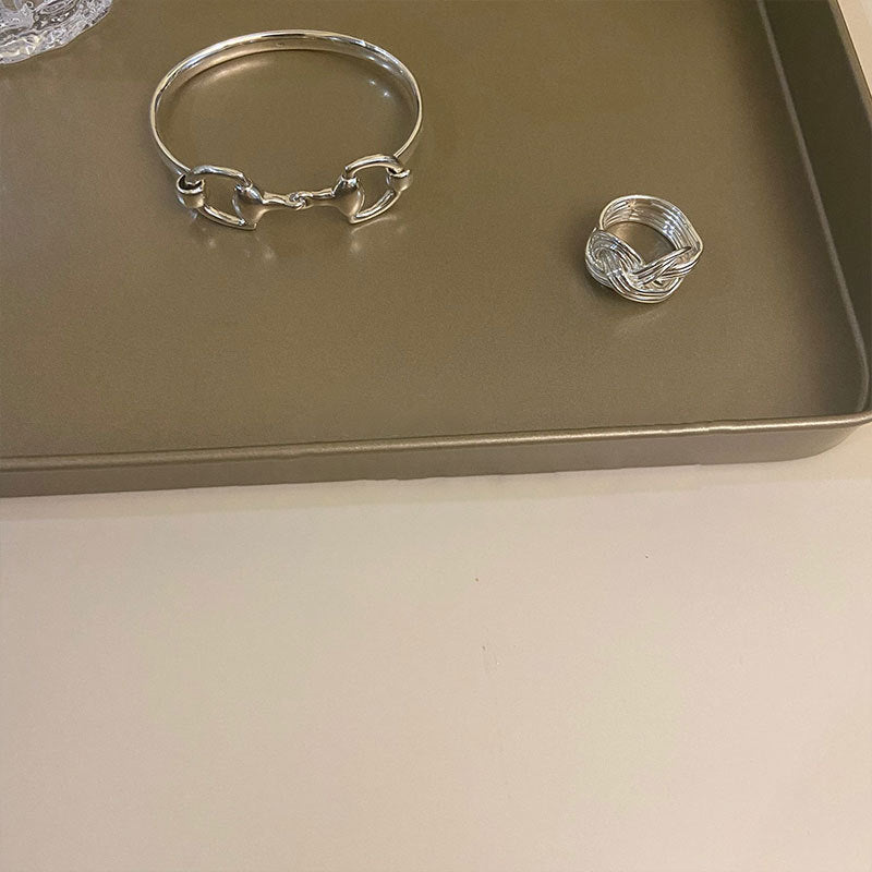 Damenarmreif mit künstlerischem Kettendesign Shop Nory