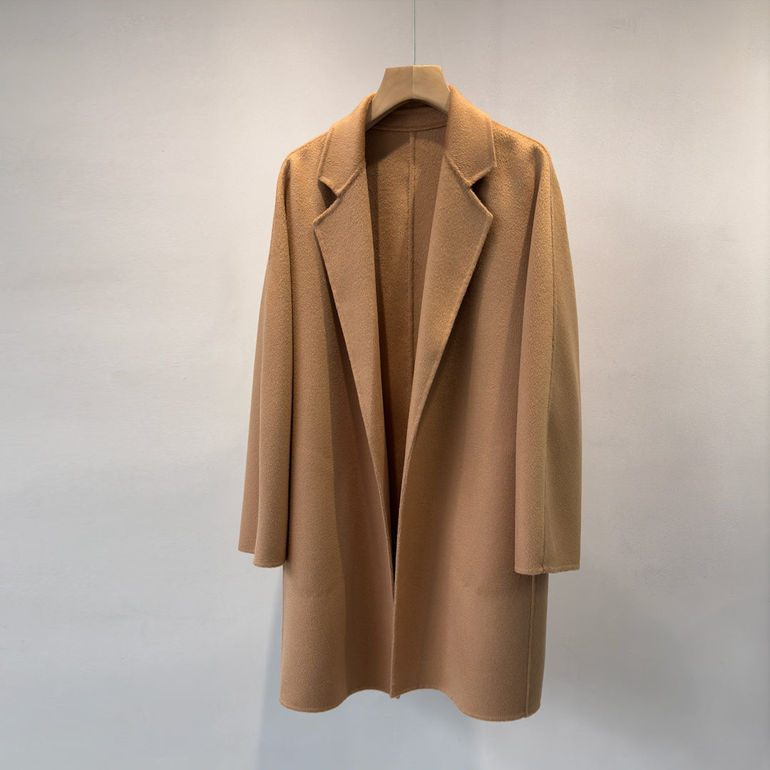 Damen Eleganter Maßgeschneiderter Wickelmantel Shop Nory