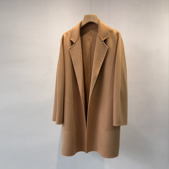 Damen Eleganter Maßgeschneiderter Wickelmantel Shop Nory