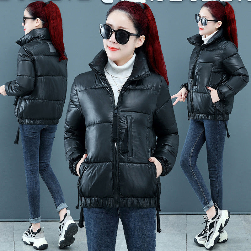 Damen Modische Wattierte Kurzjacke Shop Nory