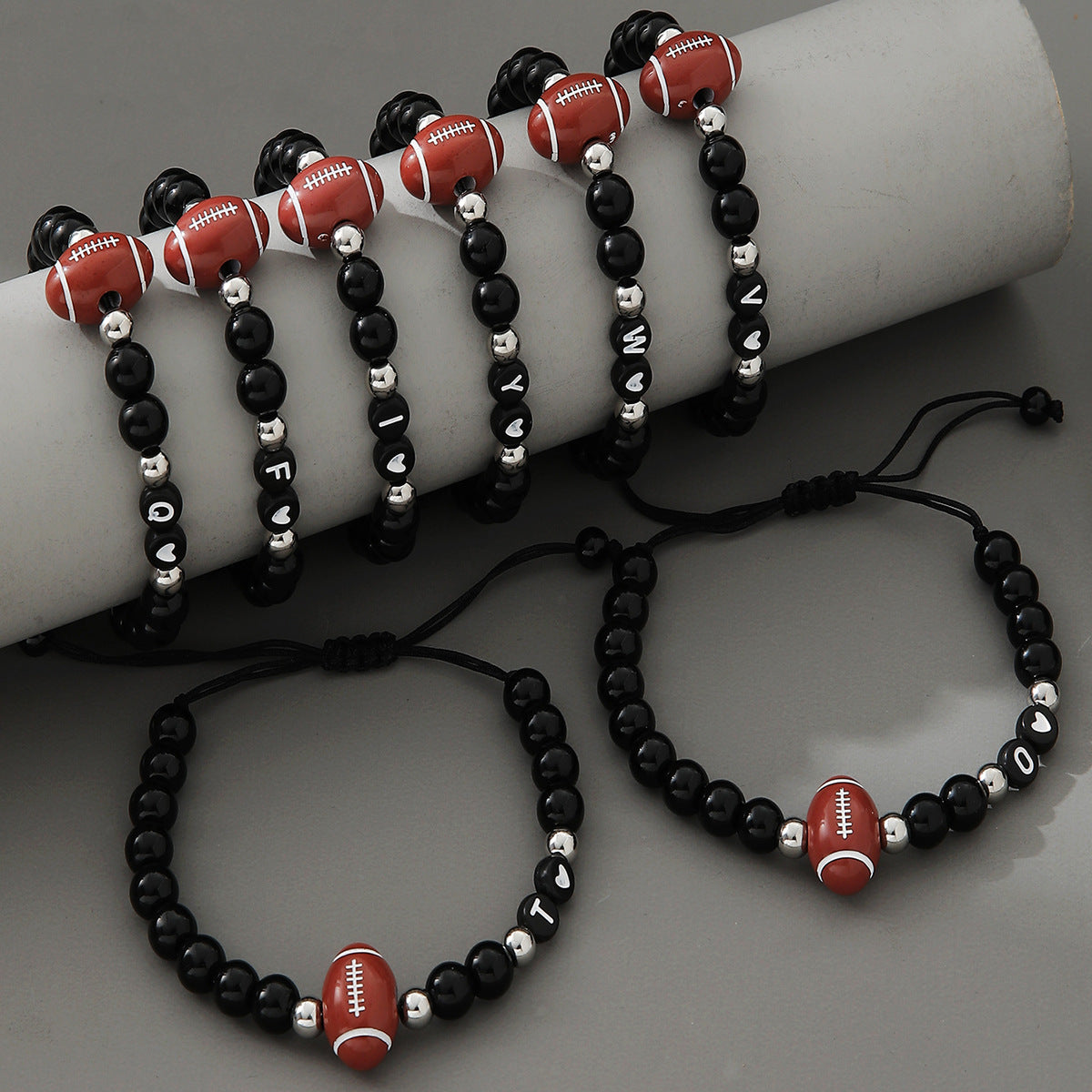 Unisex-Armband mit Rugby-Motiv Shop Nory