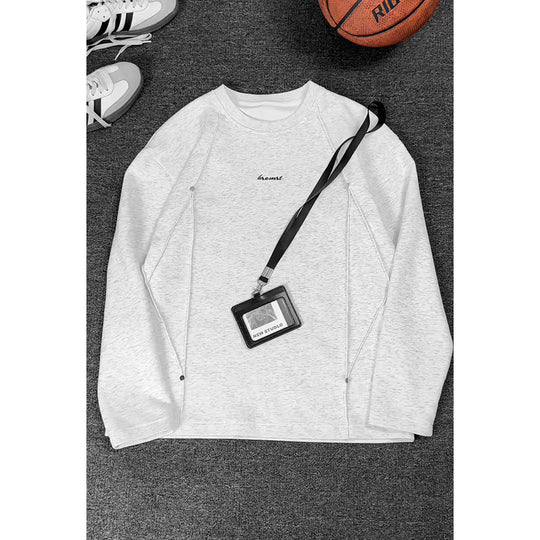 Herren Sportlicher Sweatshirt mit Raglanärmeln Shop Nory