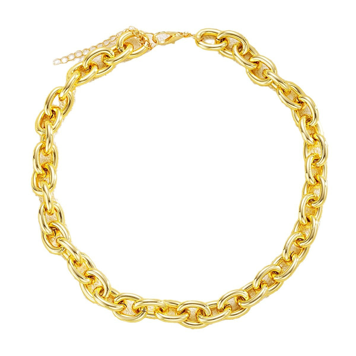 Damen Chunky Armreif aus hochwertigem Metall mit glänzender Oberfläche Shop Nory