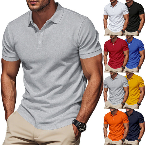 Herren Poloshirt aus atmungsaktivem und feuchtigkeitsregulierendem Material Shopnory