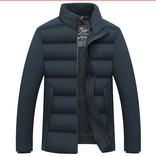 Herren Wattierte City-Jacke mit Stehkragen, wasserabweisender Oberfläche und verdecktem Reißverschluss Shop Nory