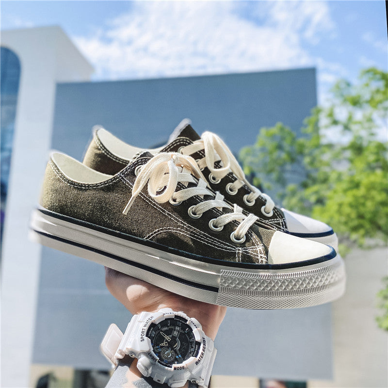 Damen lässige Textilsneaker mit rutschfester Sohle