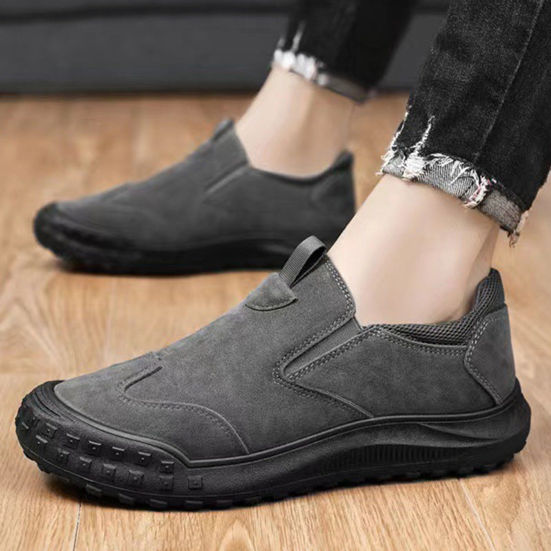 Herren Slip-On Freizeitpuschen mit atmungsaktiver Sohle