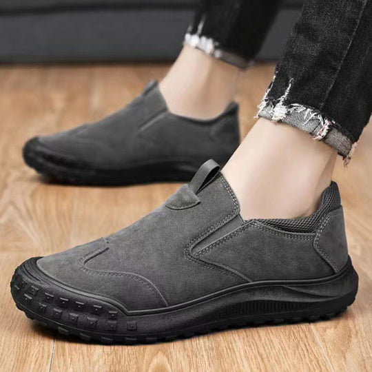 Herren Slip-On Freizeitpuschen mit atmungsaktiver Sohle