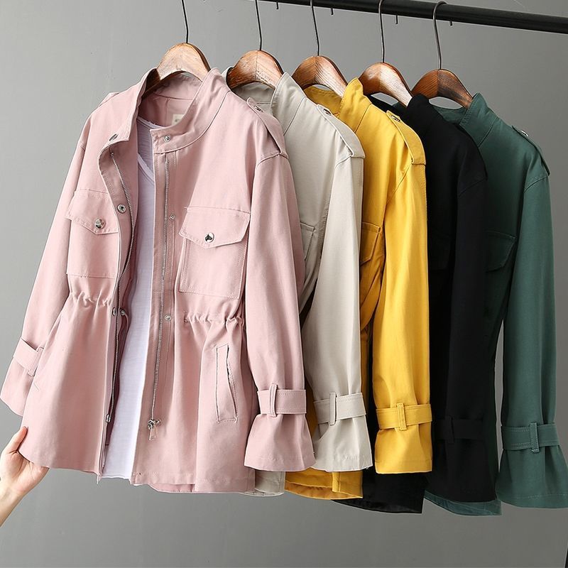 Damen Modische Utility-Jacke Shop Nory