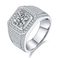 Damen Verlobungsring Set mit luxuriösem Hauptstein und kunstvollem Zirkonia-Besatz Shop Nory