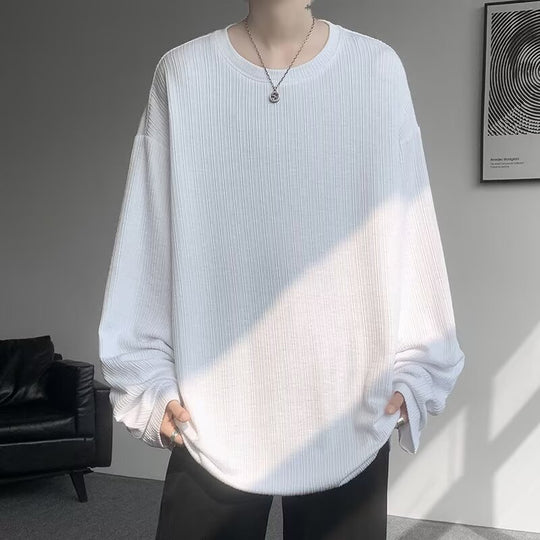 Unisex Oversized Strickoberteil mit Rippenstruktur Shop Nory