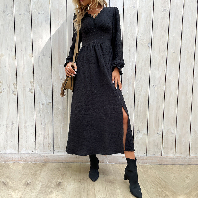 Damen Fließendes Maxikleid mit asymmetrischem Saum und Raffungen Shop Nory