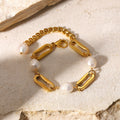 Damen Armband mit elegantem Perlendesign und modischem Kettenschnitt Shop Nory