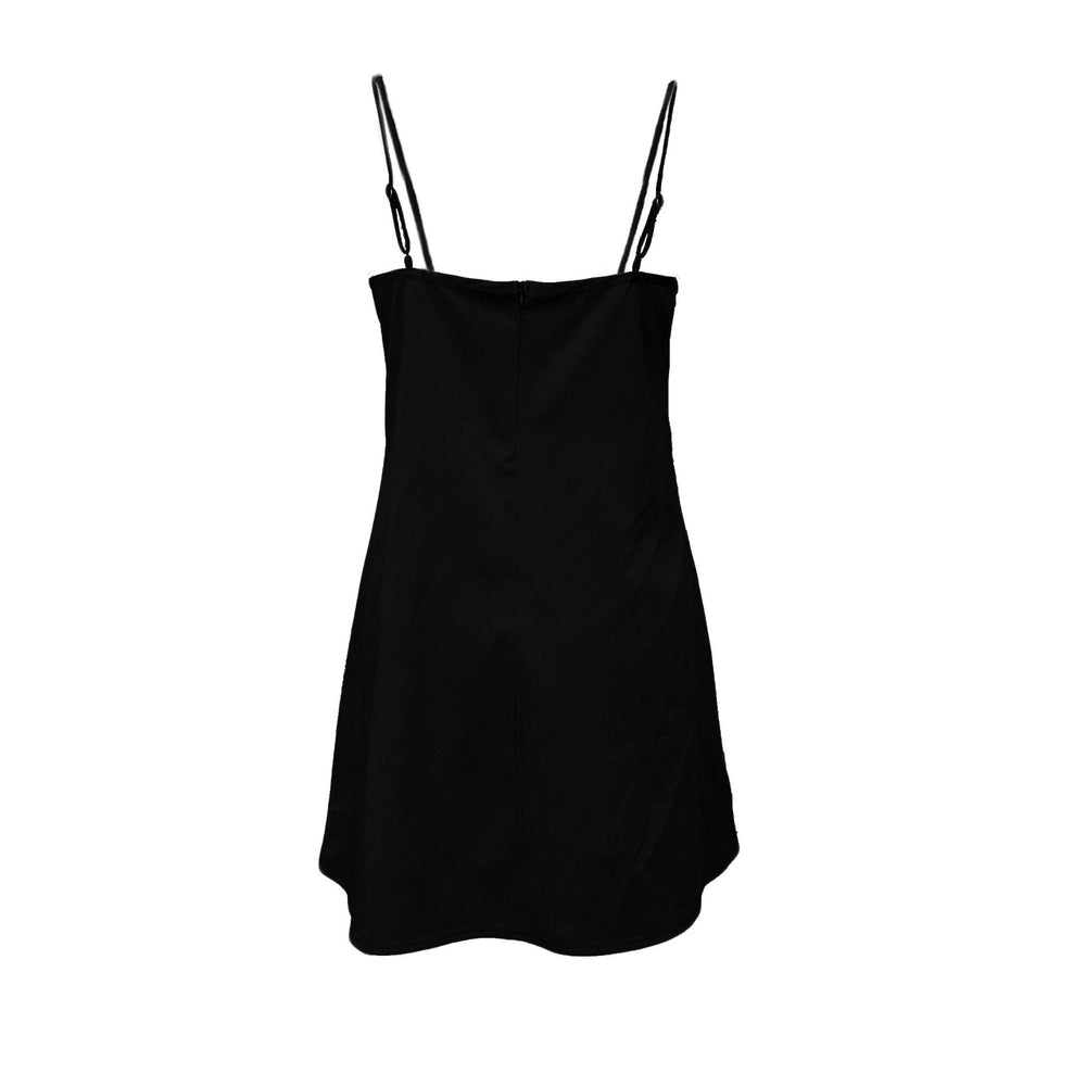 Damen luftiges Sommerkleid mit schmalen Trägern und lässigem Schnitt