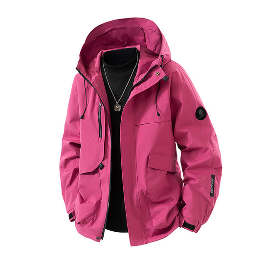 Herren Hochwertige Funktionsjacke mit Kapuze Shop Nory