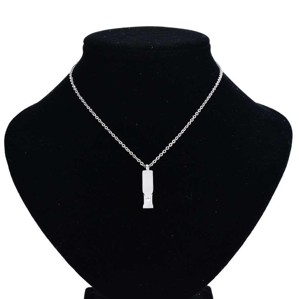 Damen eleganter Medaillon-Anhänger mit funkelndem Kristall und zeitloser Kette Shop Nory