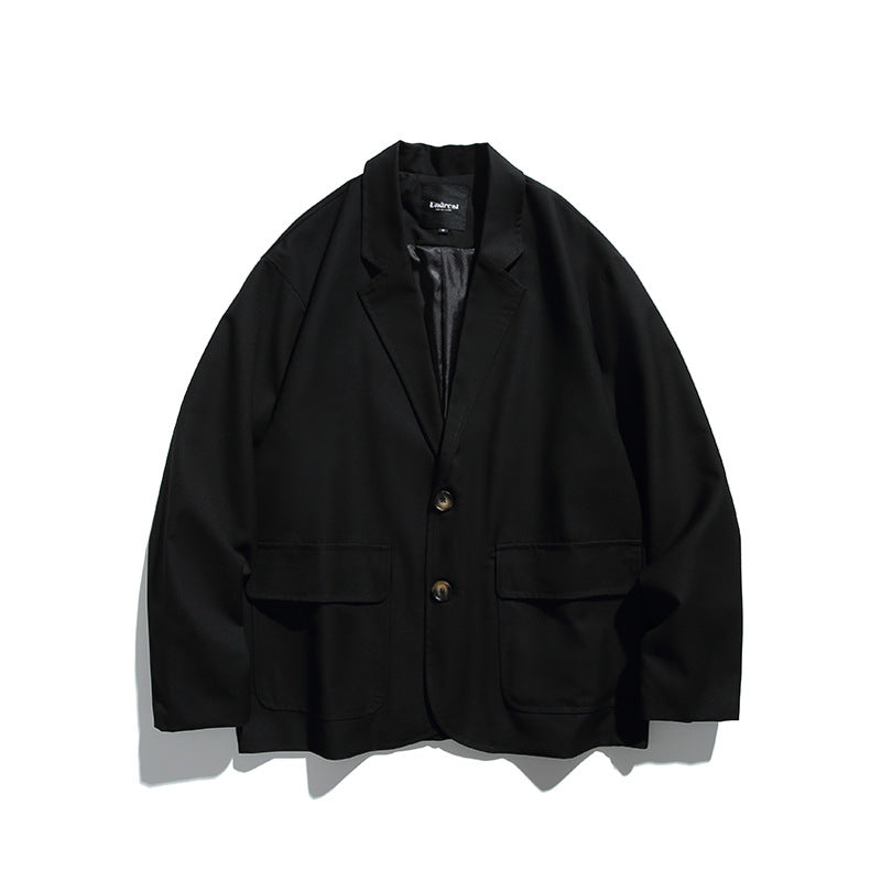 Herren Oversize-Sakko im Boxy-Cut mit aufgesetzten Pattentaschen und leichter Fütterung Shop Nory