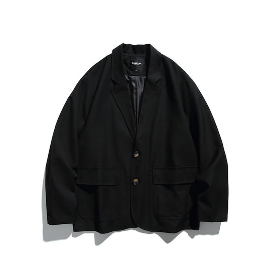Herren Oversize-Sakko im Boxy-Cut mit aufgesetzten Pattentaschen und leichter Fütterung Shop Nory