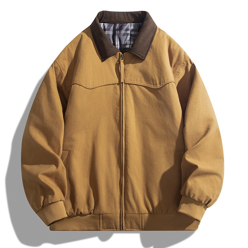 Herren Casual Steppjacke mit Kragen Shop Nory