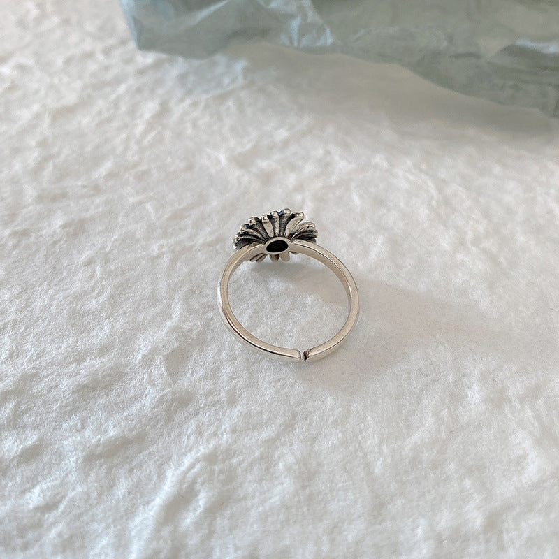 Damenring mit floralem Design und beweglichem Element Shop Nory