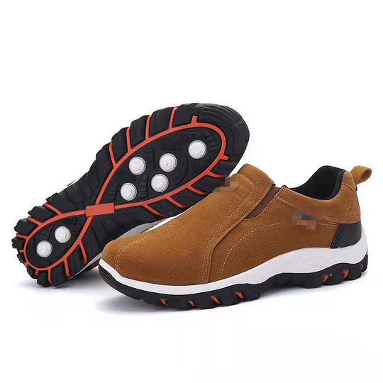 Damen Slip-On Sneaker aus Veloursimitat mit elastischen Seiteneinsätzen und profilierter Gummilaufsohle Shop Nory
