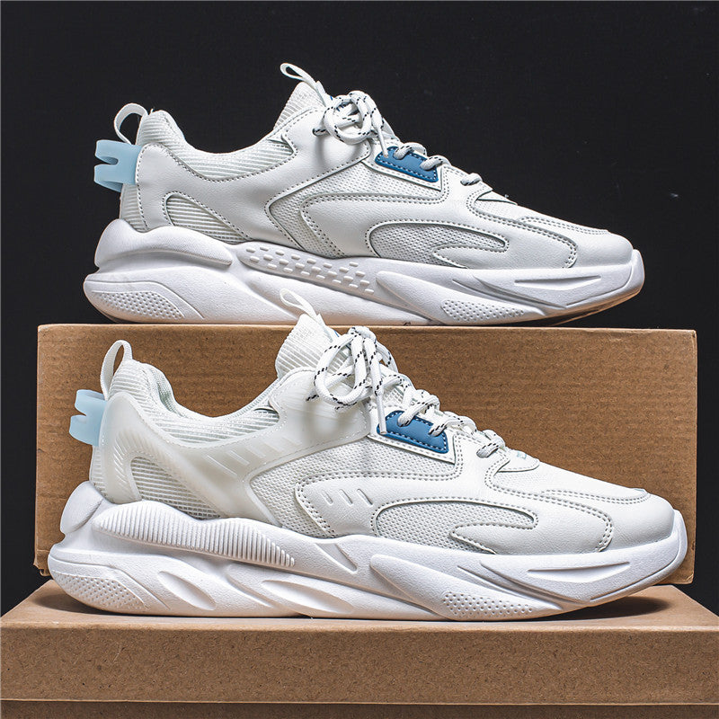 Herren Voluminöser Low-Top Sneaker mit sculpted Komfortsohle und Mesh‑Velours‑Overlays Shopy Nory
