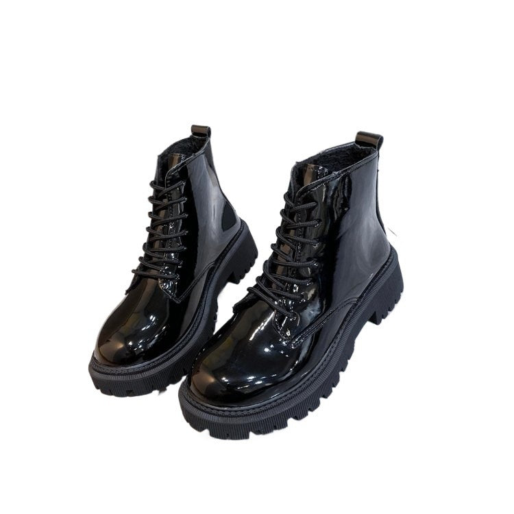 Damen Plateau-Schnürstiefelette mit robuster Profilsohle Shop Nory