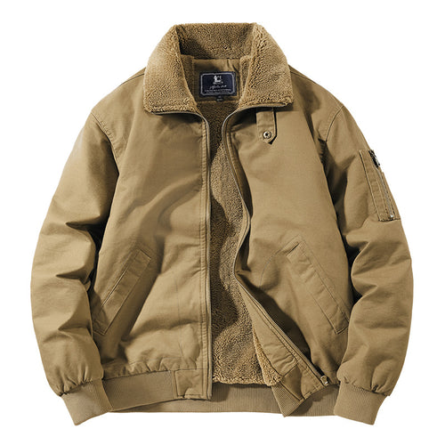 Herren Urbaner Blousonjacke mit Teddyfutter Shop Nory
