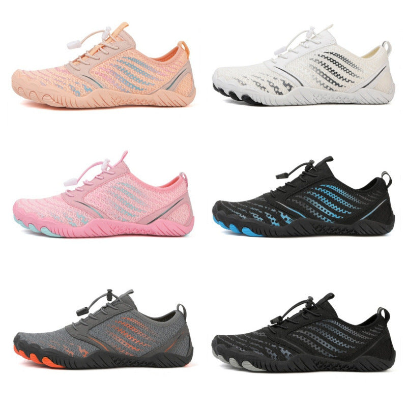Unisex Flexibler Barfuß‑Wasserschuh mit Schnellverschluss und rutschfester Gummisohle Shop Nory
