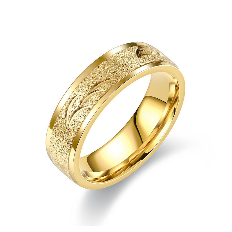 Herren Ring mit modernem, strukturiertem Design Shop Nory