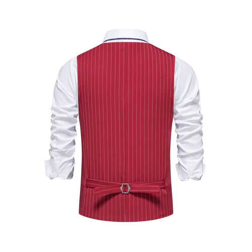 Herren elegante Weste mit feinen Knopfdetails