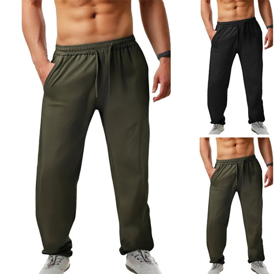 Herren Sportliche Jogginghose mit elastischem Bund und seitlichen Taschen