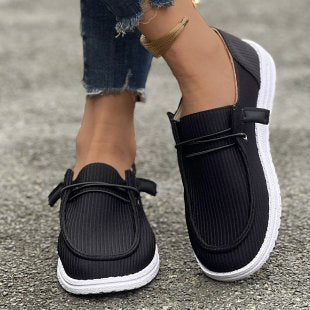 Damen Bequeme Slip-On Schuhe