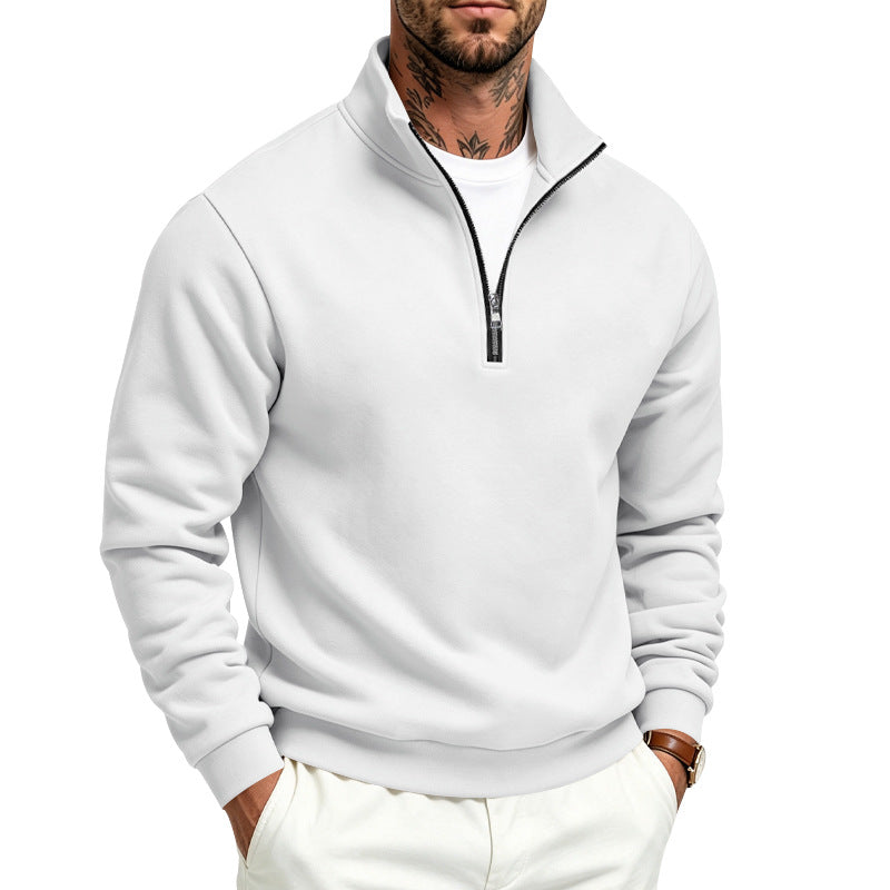 Herren Halbzip-Sweatshirt mit Troyerkragen und weicher Fleece-Innenseite Shop Nory