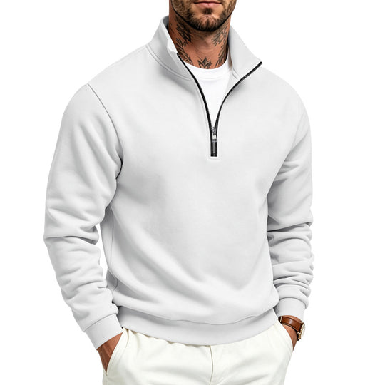 Herren Halbzip-Sweatshirt mit Troyerkragen und weicher Fleece-Innenseite Shop Nory