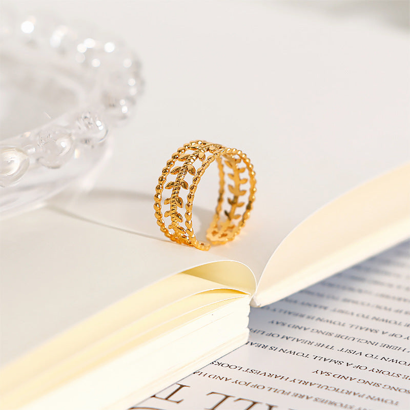 Damen Ring im eleganten Krokodil-Design Shop Nory